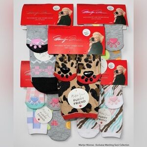 🐰 🐾 Marilyn Monroe Matching Pet & Owner Socks | NWT 💞